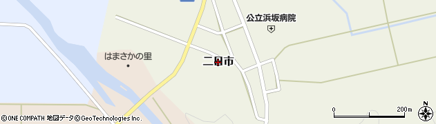 兵庫県新温泉町（美方郡）二日市周辺の地図