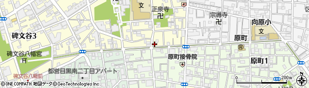 サエグサ調剤薬局　碑文谷店周辺の地図