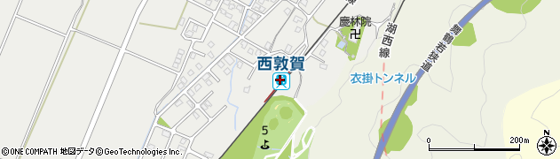 福井県敦賀市周辺の地図