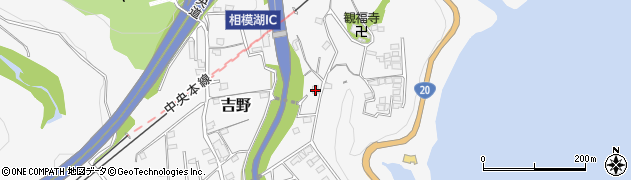 神奈川県相模原市緑区吉野821周辺の地図