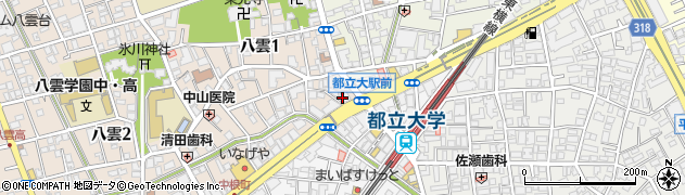 ちゃんこ芝松 八雲店周辺の地図
