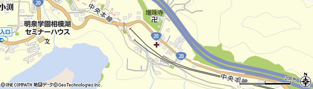 神奈川県相模原市緑区小渕1243周辺の地図