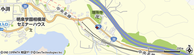 神奈川県相模原市緑区小渕1245周辺の地図