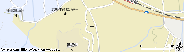 兵庫県美方郡新温泉町浜坂176周辺の地図