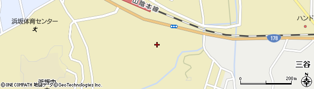 兵庫県美方郡新温泉町浜坂278周辺の地図