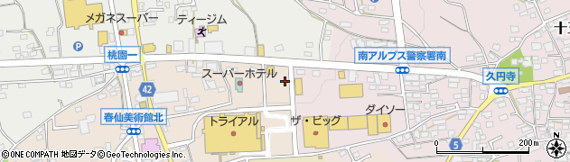 株式会社ディー・エム・ガスステーション　櫛形店周辺の地図