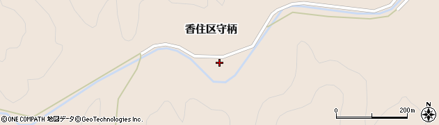 兵庫県美方郡香美町香住区守柄1410周辺の地図