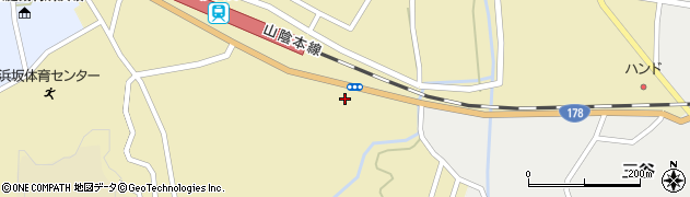 兵庫県美方郡新温泉町浜坂281周辺の地図
