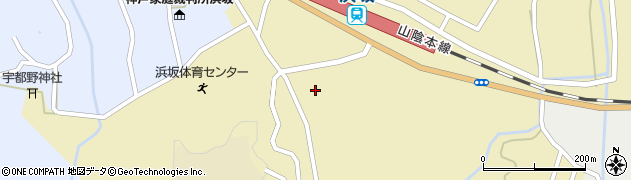 兵庫県美方郡新温泉町浜坂181周辺の地図
