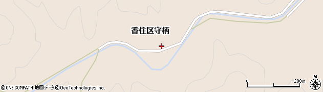 兵庫県美方郡香美町香住区守柄1404周辺の地図