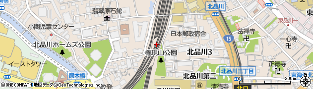 東京都品川区北品川周辺の地図