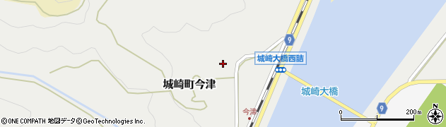 城崎温泉今津駐車場周辺の地図
