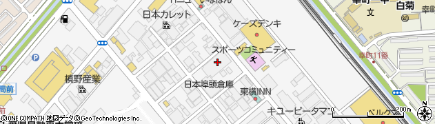 日本埠頭倉庫株式会社周辺の地図