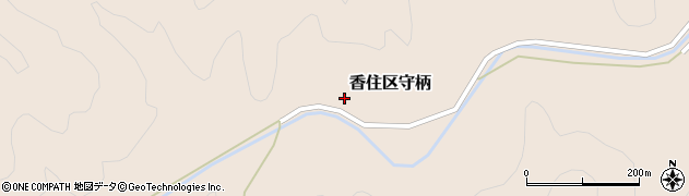 兵庫県美方郡香美町香住区守柄1352周辺の地図
