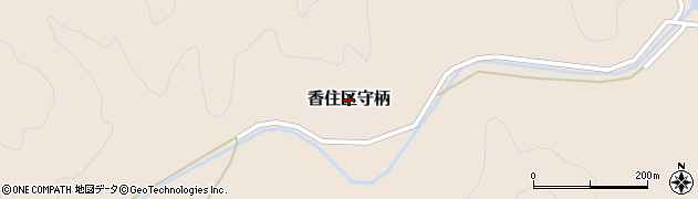 兵庫県香美町（美方郡）香住区守柄周辺の地図