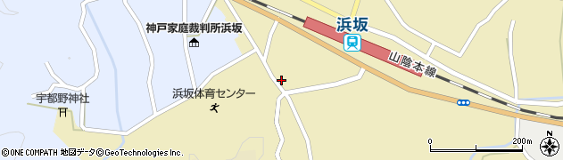 兵庫県美方郡新温泉町浜坂2300周辺の地図