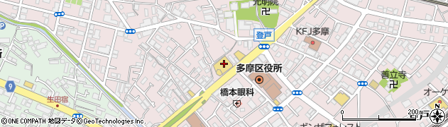 カルチャーセンター　文化広場周辺の地図