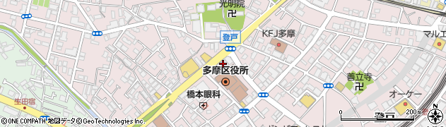 ナイスコミュニティー株式会社　武蔵野営業所周辺の地図