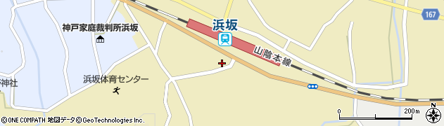 兵庫県美方郡新温泉町浜坂2319周辺の地図