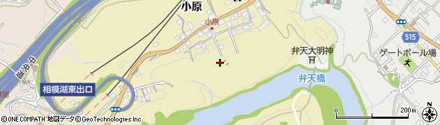 神奈川県相模原市緑区小原周辺の地図