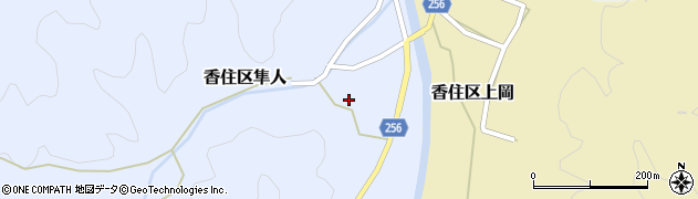 兵庫県香美町（美方郡）香住区隼人周辺の地図