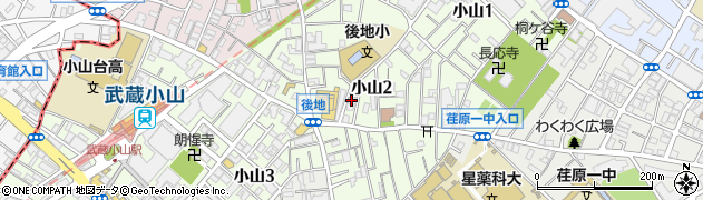日本電子工業株式会社周辺の地図