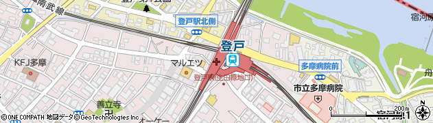 横浜銀行小田急登戸駅 ＡＴＭ周辺の地図