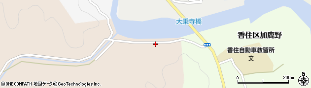 兵庫県美方郡香美町香住区守柄3周辺の地図