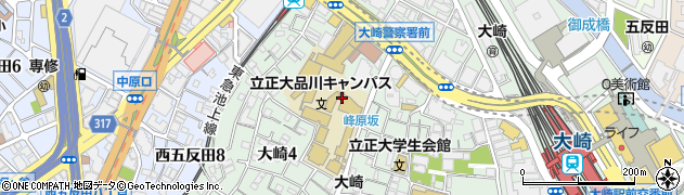 立正大学　入試センター周辺の地図