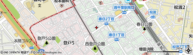 グリーンリーフ 西千葉店周辺の地図