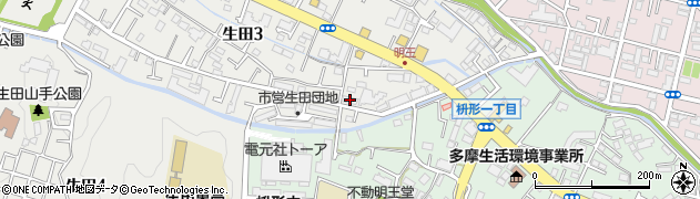 医療法人社団 有仁会 生田ふれあいの里周辺の地図
