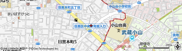 揚州商人 武蔵小山店周辺の地図