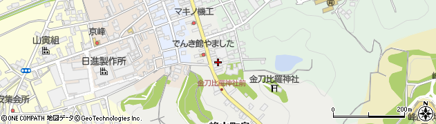 荻野ガラス店周辺の地図