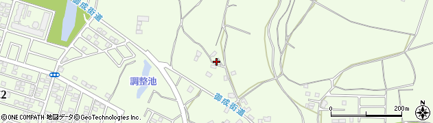 千葉県千葉市若葉区金親町周辺の地図