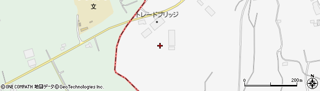 千葉県八街市小谷流周辺の地図