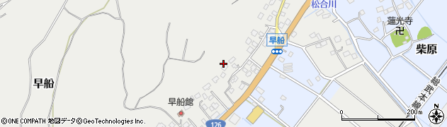 千葉県山武市早船1520周辺の地図