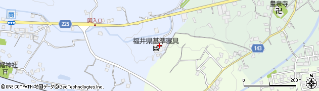 福井県基準寝具株式会社　敦賀工場周辺の地図