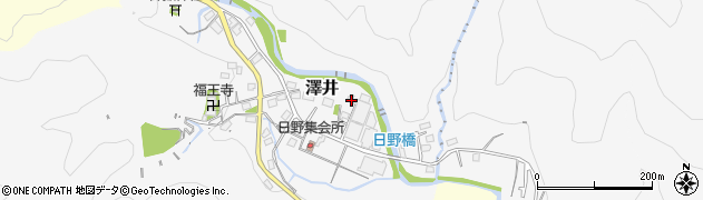 神奈川県相模原市緑区澤井182周辺の地図