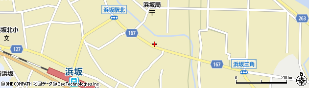 兵庫県美方郡新温泉町浜坂1039周辺の地図