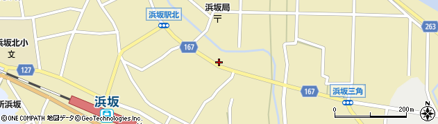 兵庫県美方郡新温泉町浜坂1038周辺の地図