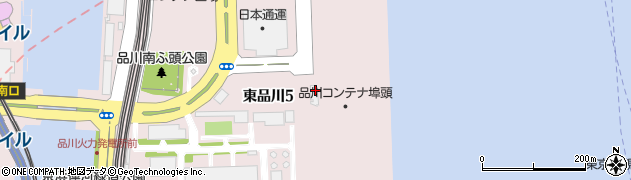 株式会社住友倉庫　東京支店海上業務課コンテナターミナル部門周辺の地図