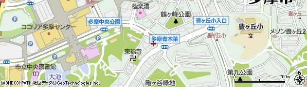 ＥＮＥＯＳ多摩公園ＳＳ周辺の地図