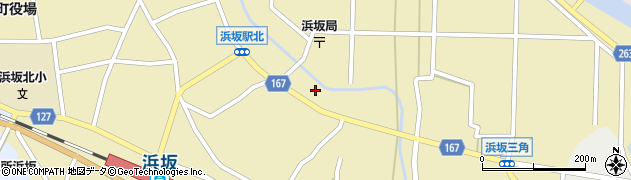 兵庫県美方郡新温泉町浜坂1043周辺の地図