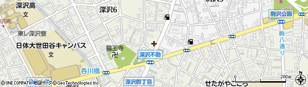 グラシア駒沢公園通り周辺の地図