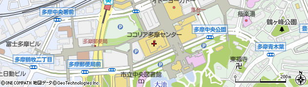 ユザワヤ　多摩センター店周辺の地図