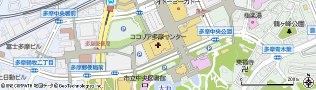 リータンタンカフェ Lee Tan Tan Cafe ココリア多摩センター店周辺の地図