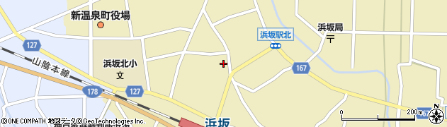 兵庫県美方郡新温泉町浜坂1948周辺の地図