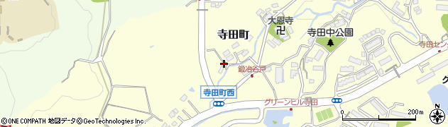 東京都八王子市寺田町1196周辺の地図