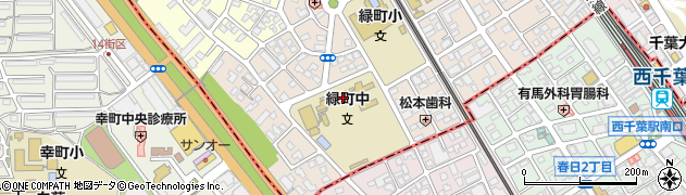 千葉市立緑町中学校周辺の地図