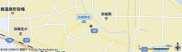 兵庫県美方郡新温泉町浜坂1063周辺の地図